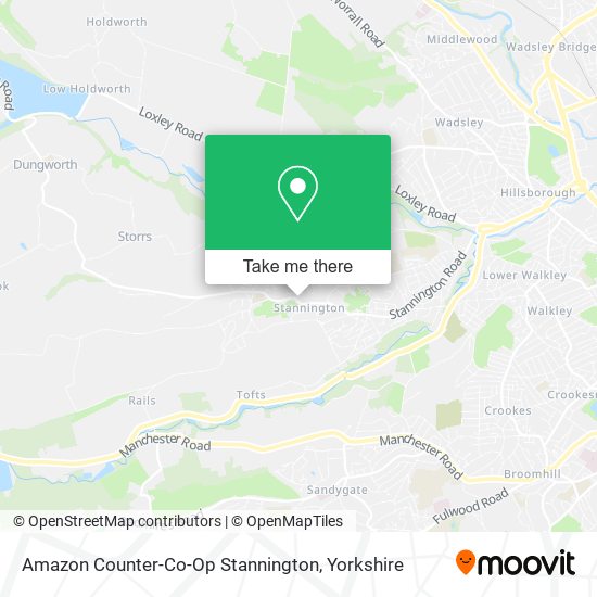 Amazon Counter-Co-Op Stannington map