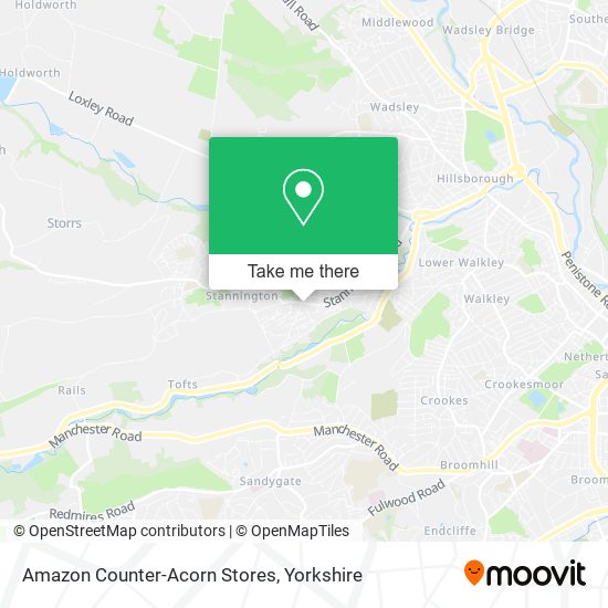 Amazon Counter-Acorn Stores map