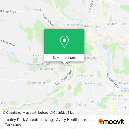 Loxley Park Assisted Living - Avery Healthcare map