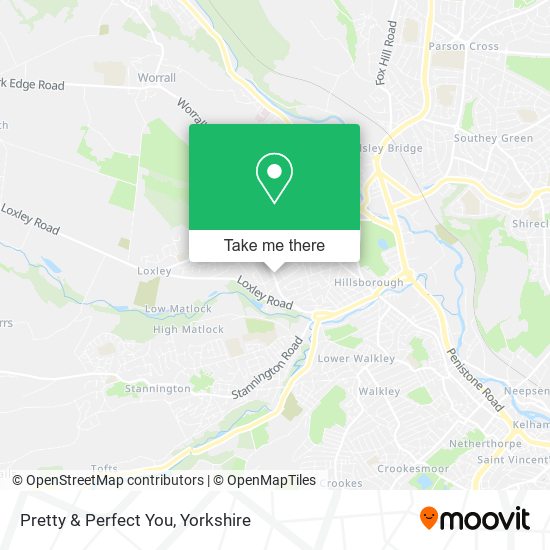 Pretty & Perfect You map