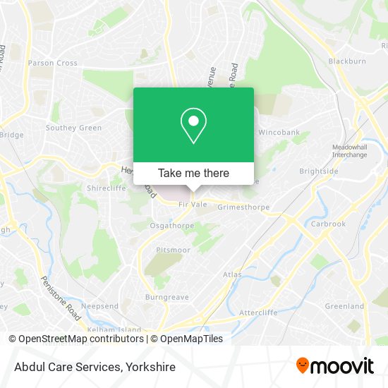 Abdul Care Services map