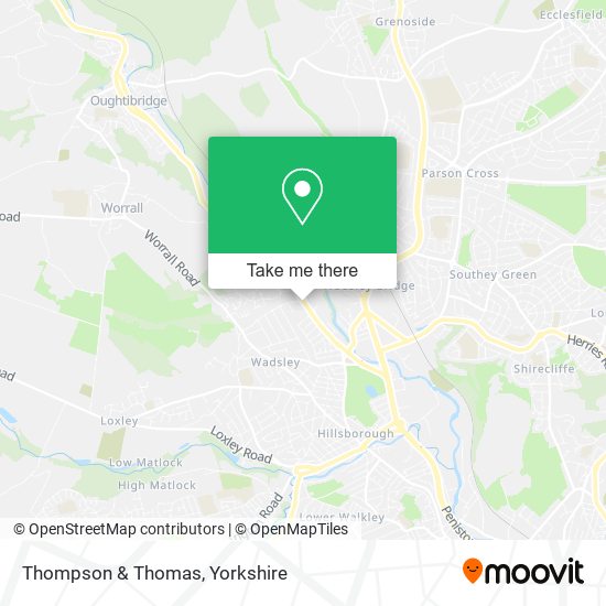 Thompson & Thomas map