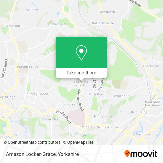 Amazon Locker-Grace map