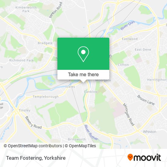 Team Fostering map