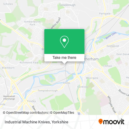 Industrial Machine Knives map