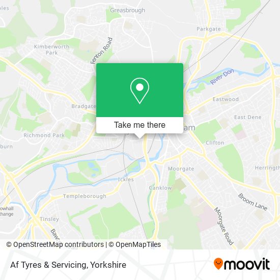 Af Tyres & Servicing map