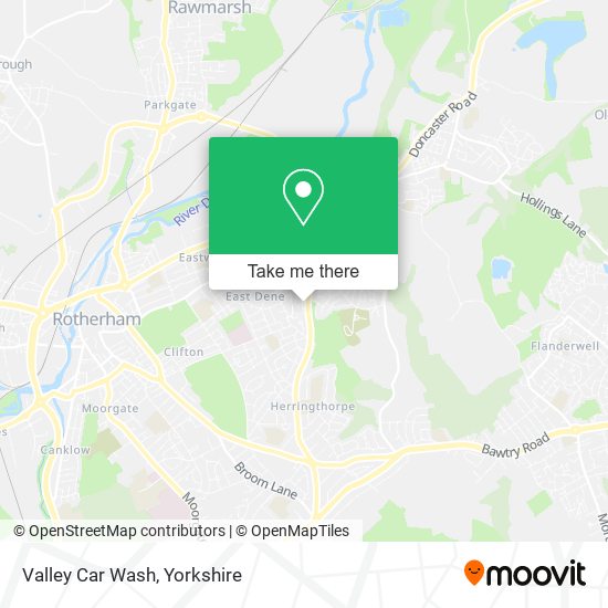Valley Car Wash map
