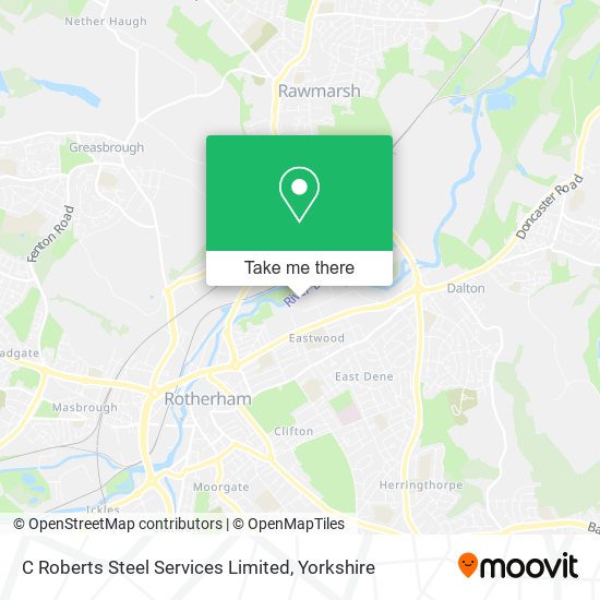 C Roberts Steel Services Limited map