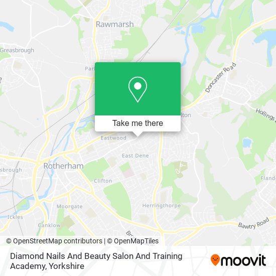 Diamond Nails And Beauty Salon And Training Academy map