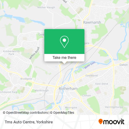Tms Auto Centre map