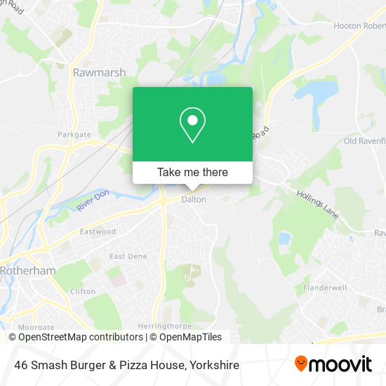 46 Smash Burger & Pizza House map