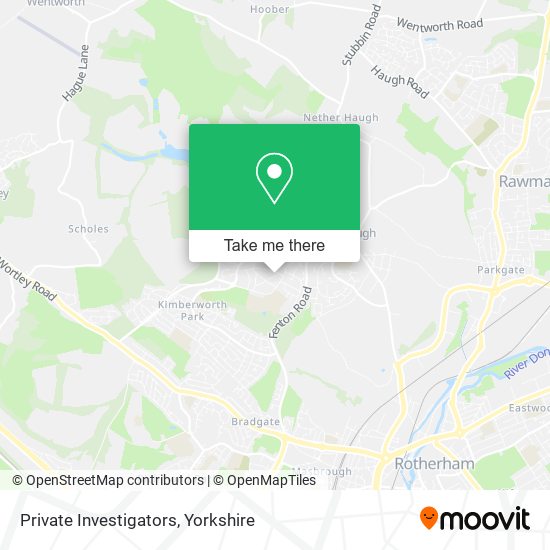 Private Investigators map