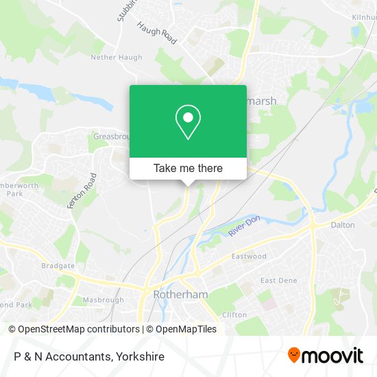 P & N Accountants map