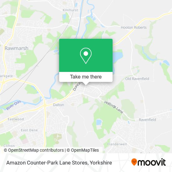 Amazon Counter-Park Lane Stores map