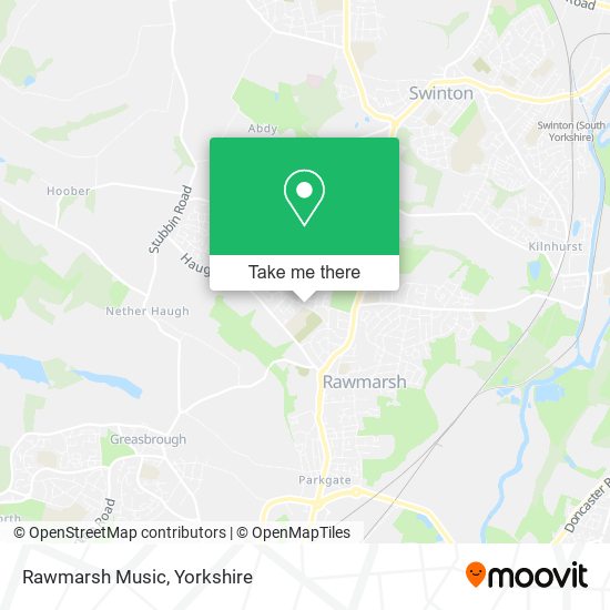 Rawmarsh Music map