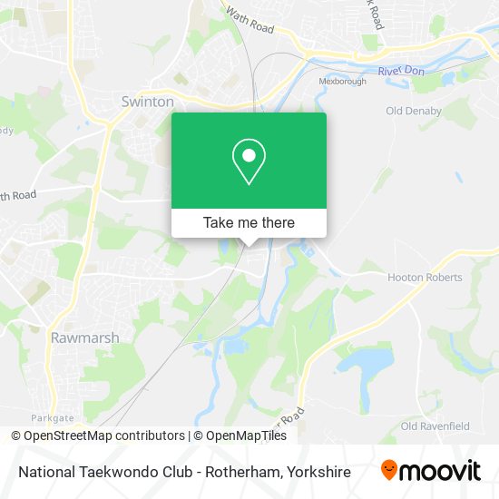 National Taekwondo Club - Rotherham map