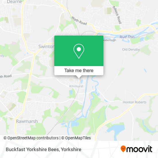 Buckfast Yorkshire Bees map