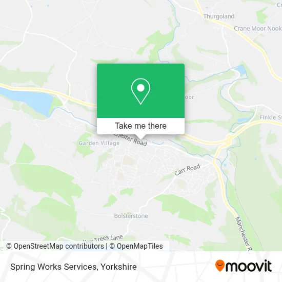 Spring Works Services map