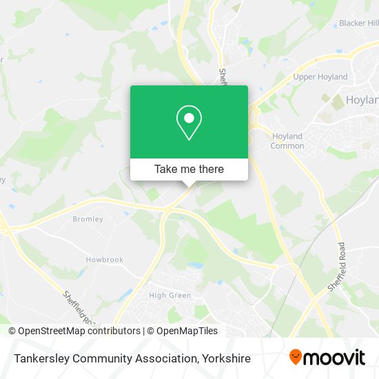 Tankersley Community Association map