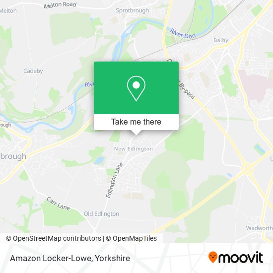 Amazon Locker-Lowe map