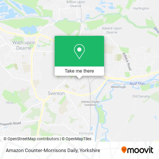 Amazon Counter-Morrisons Daily map