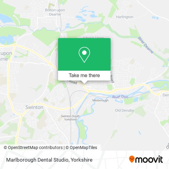 Marlborough Dental Studio map