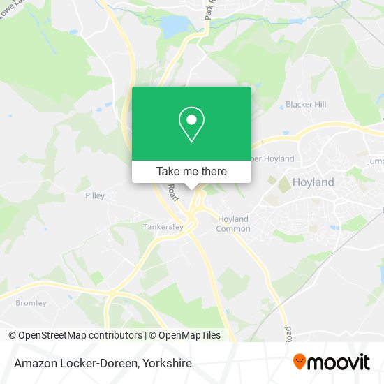 Amazon Locker-Doreen map