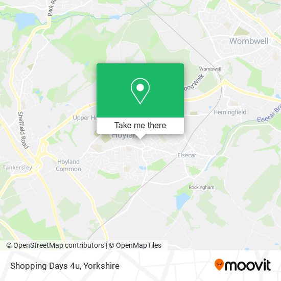 Shopping Days 4u map