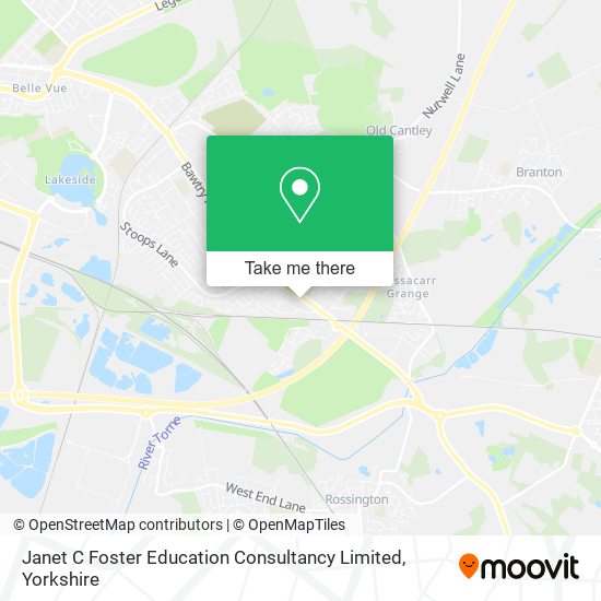 Janet C Foster Education Consultancy Limited map