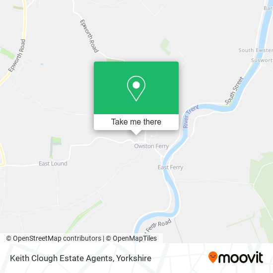 Keith Clough Estate Agents map