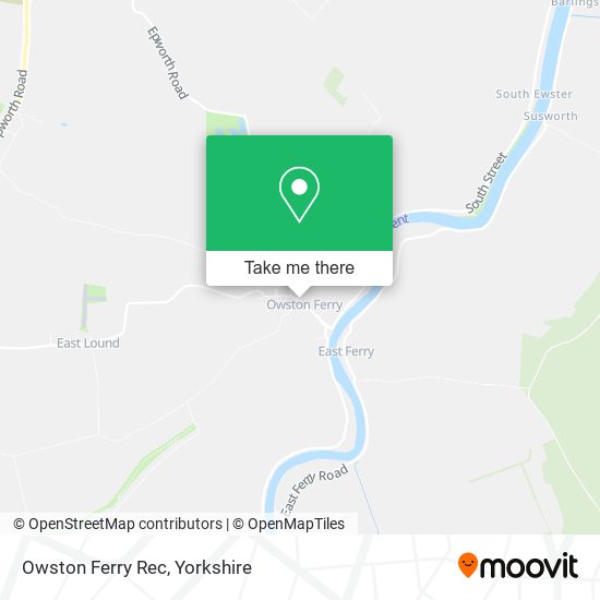 Owston Ferry Rec map