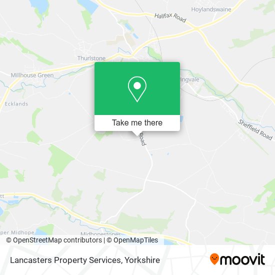 Lancasters Property Services map