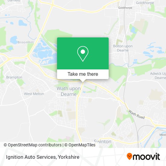 Ignition Auto Services map