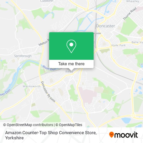 Amazon Counter-Top Shop Convenience Store map