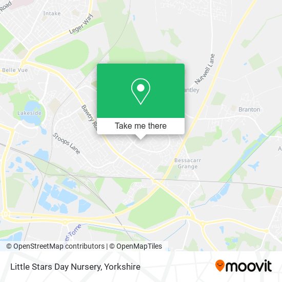 Little Stars Day Nursery map