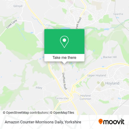 Amazon Counter-Morrisons Daily map