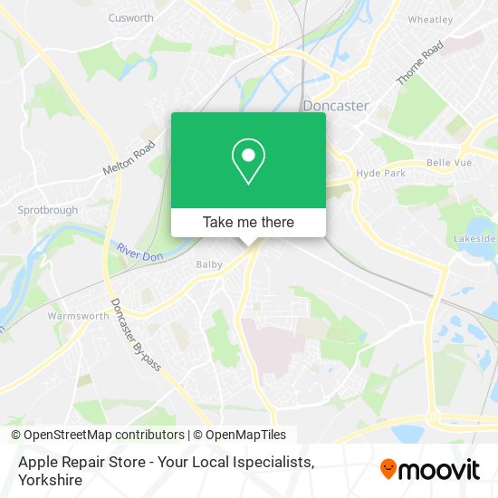 Apple Repair Store - Your Local Ispecialists map