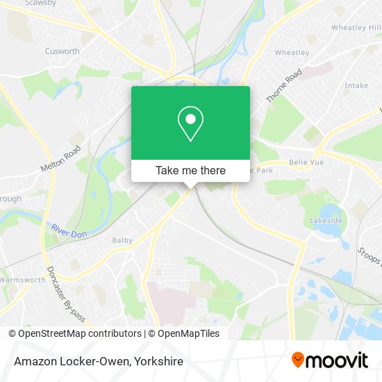 Amazon Locker-Owen map