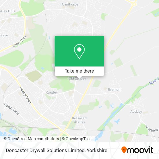 Doncaster Drywall Solutions Limited map