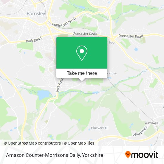 Amazon Counter-Morrisons Daily map