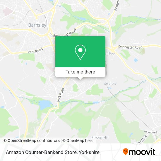 Amazon Counter-Bankend Store map