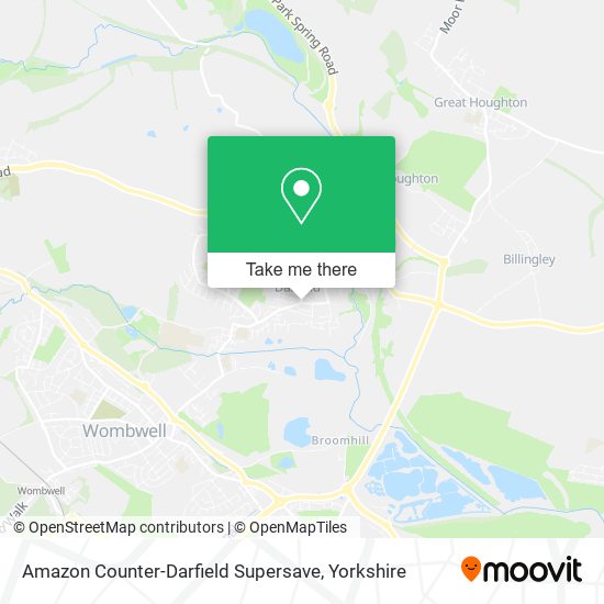 Amazon Counter-Darfield Supersave map