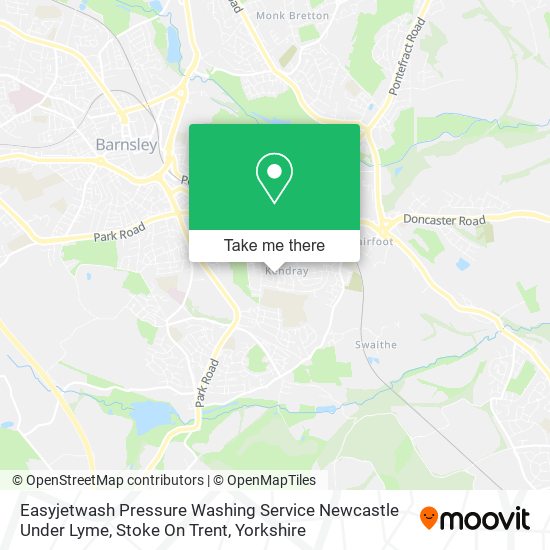 Easyjetwash Pressure Washing Service Newcastle Under Lyme, Stoke On Trent map
