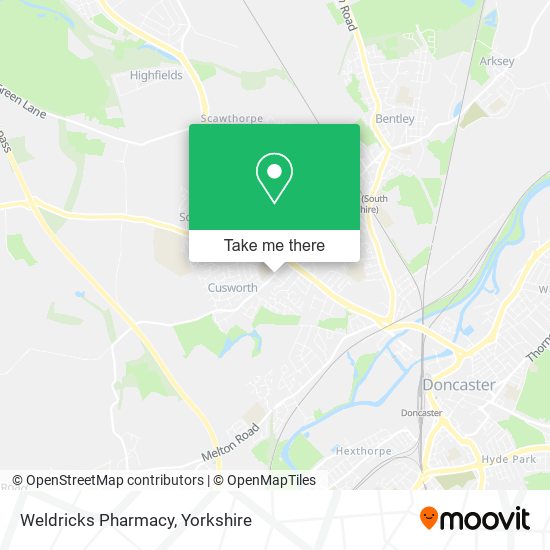 Weldricks Pharmacy map