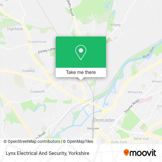 Lynx Electrical And Security map