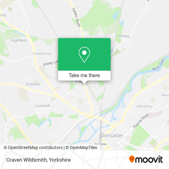 Craven Wildsmith map