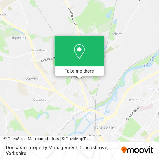 Doncasterproperty Management Doncasterwe map