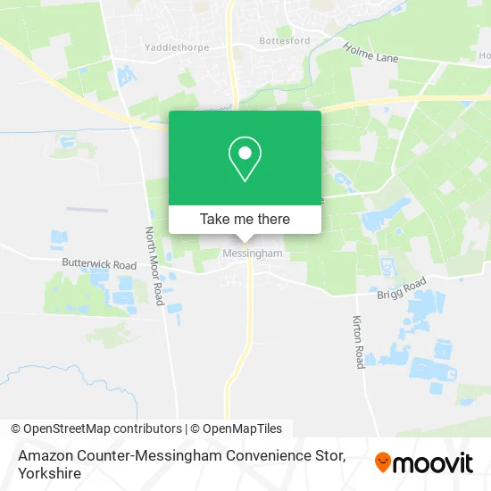Amazon Counter-Messingham Convenience Stor map