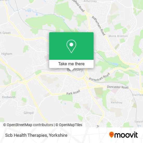 Scb Health Therapies map