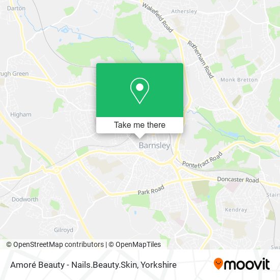 Amoré Beauty - Nails.Beauty.Skin map